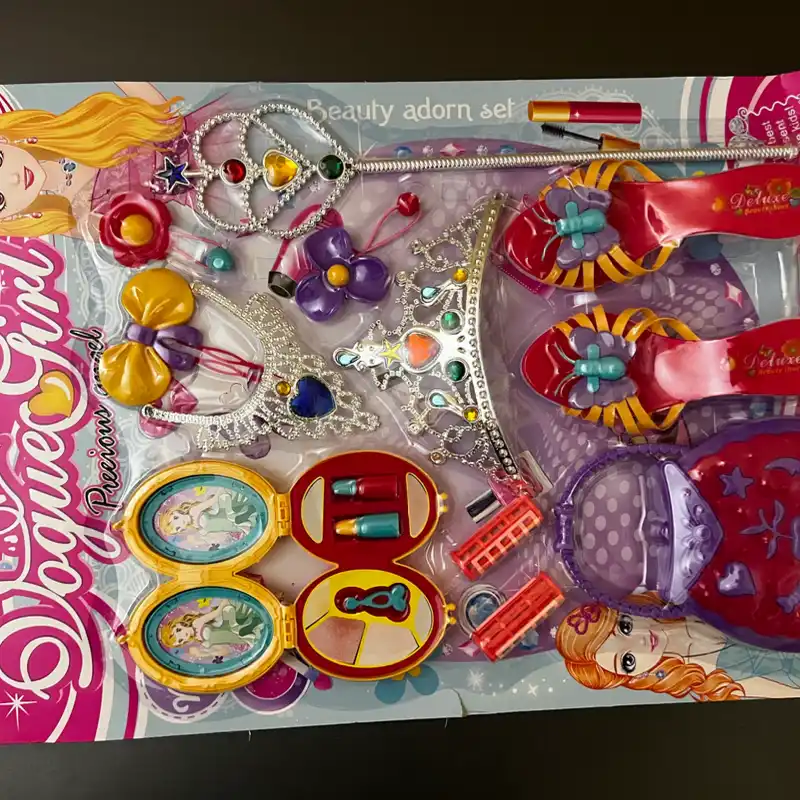 Juego de tacones y muñeca 