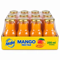 Jugo de mango en botellitas — paquete de 12