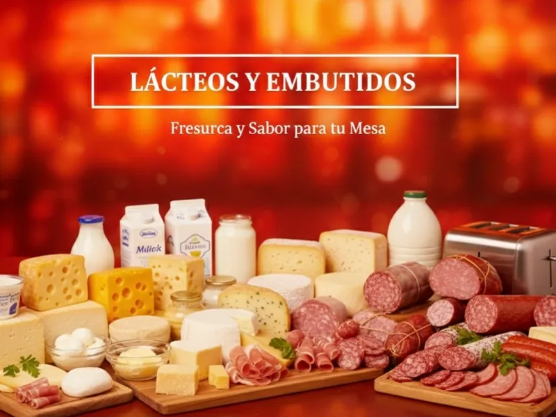 Lácteos y embutidos 
