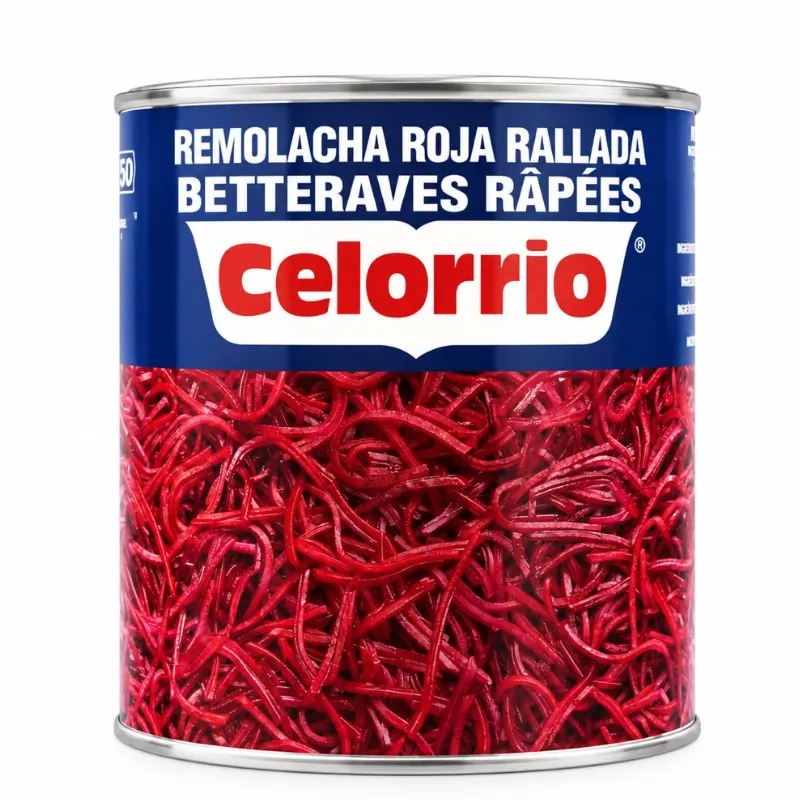 Remolacha rallada — lata de 2.5 kg