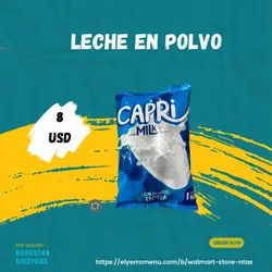 Leche en polvo 