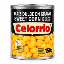 Maíz dulce — lata de 150 g