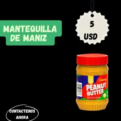 Mantequilla de manís 