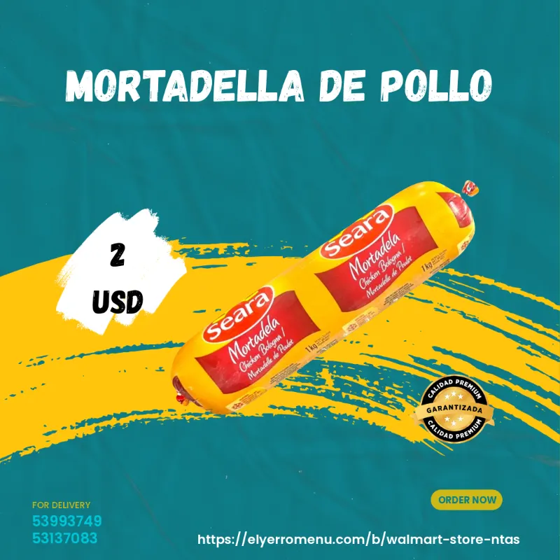 Mortadella de pollo