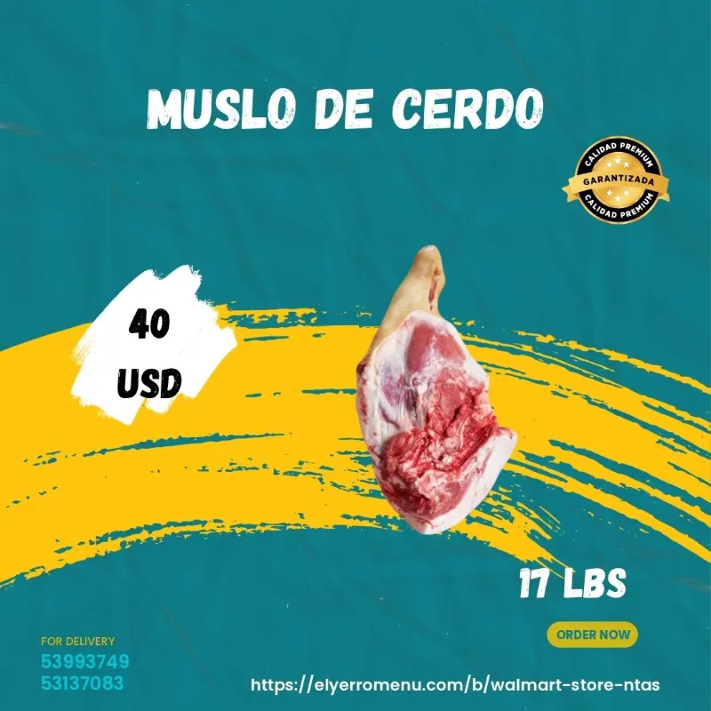 Muslo de cerdo 
