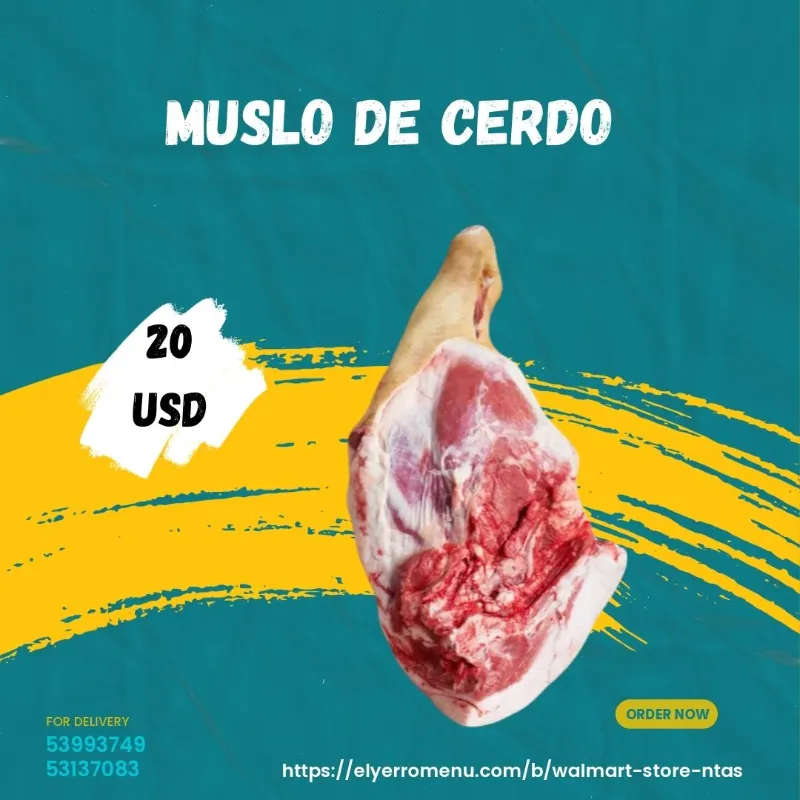 Muslo de cerdo 