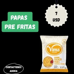 Papas pre fritas 