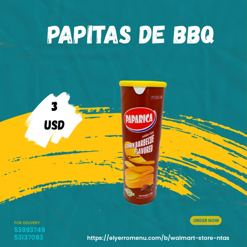 Papitas de BBQ