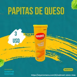 Papitas de queso 