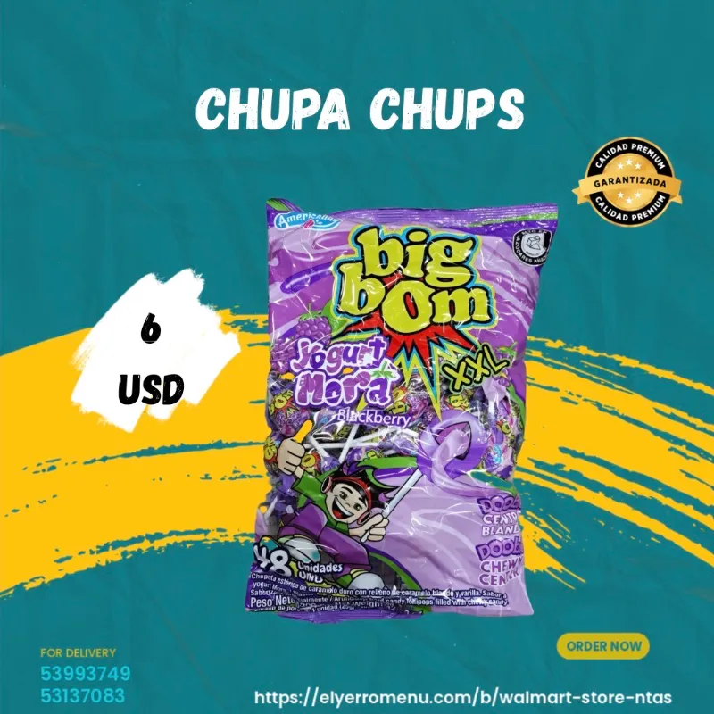 Paquete de chupa chups