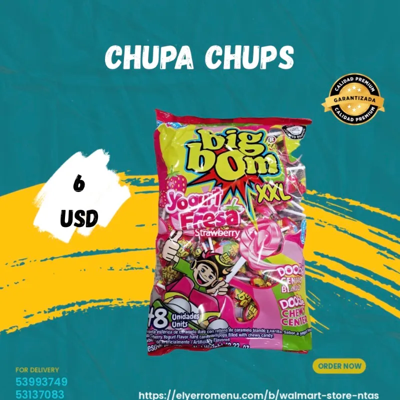 Paquete de chupa chups