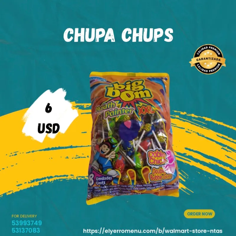 Paquete de chupa chups