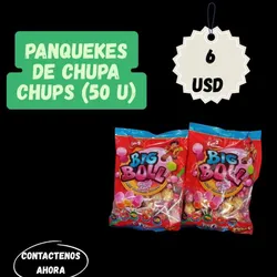 Paquetes de chupa chups