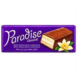 Barritas Paradise Glazurat de vainilla — 24 unidades