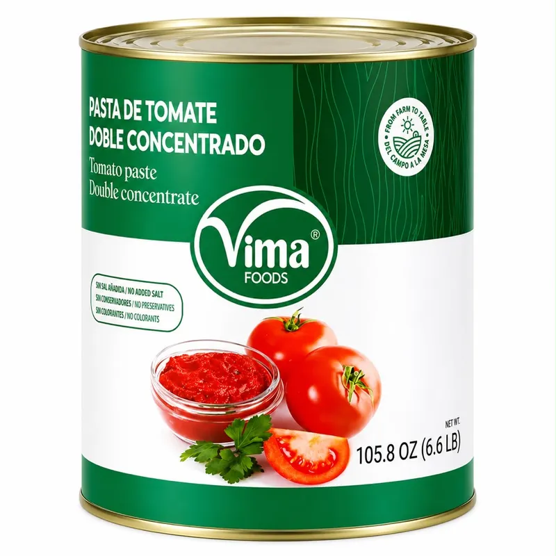 Pasta de tomate doble concentrado Vima — 3 kg