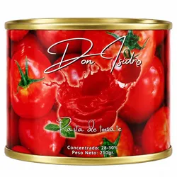 Pasta de tomate Don Isidro — lata de 210 g