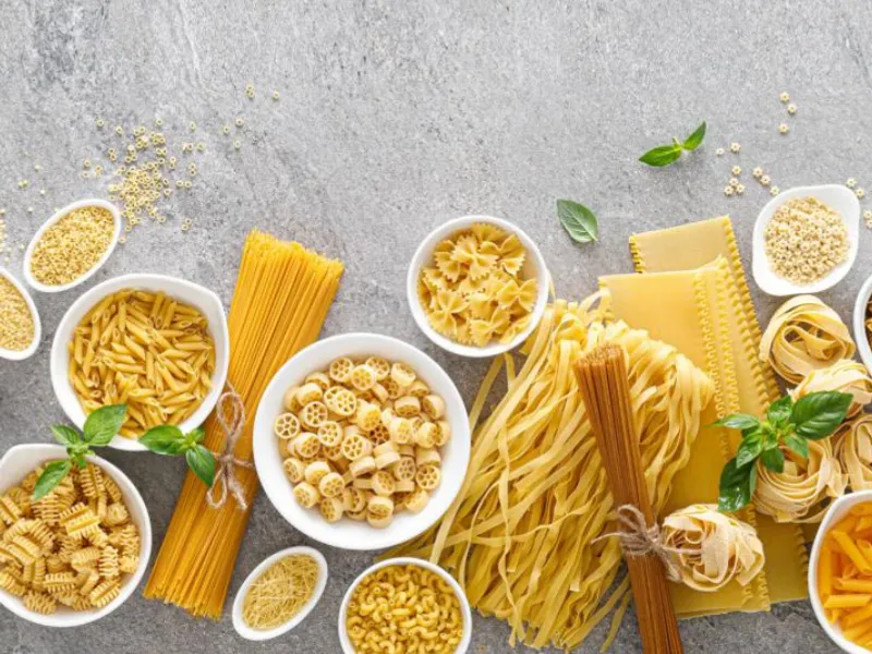 Pastas (largas y cortas)