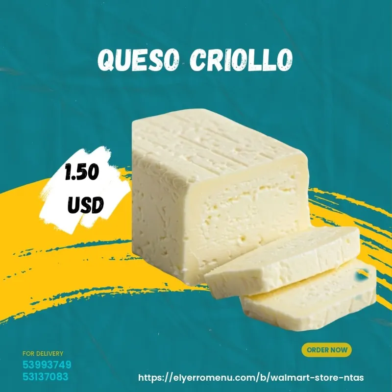 Queso criollo 