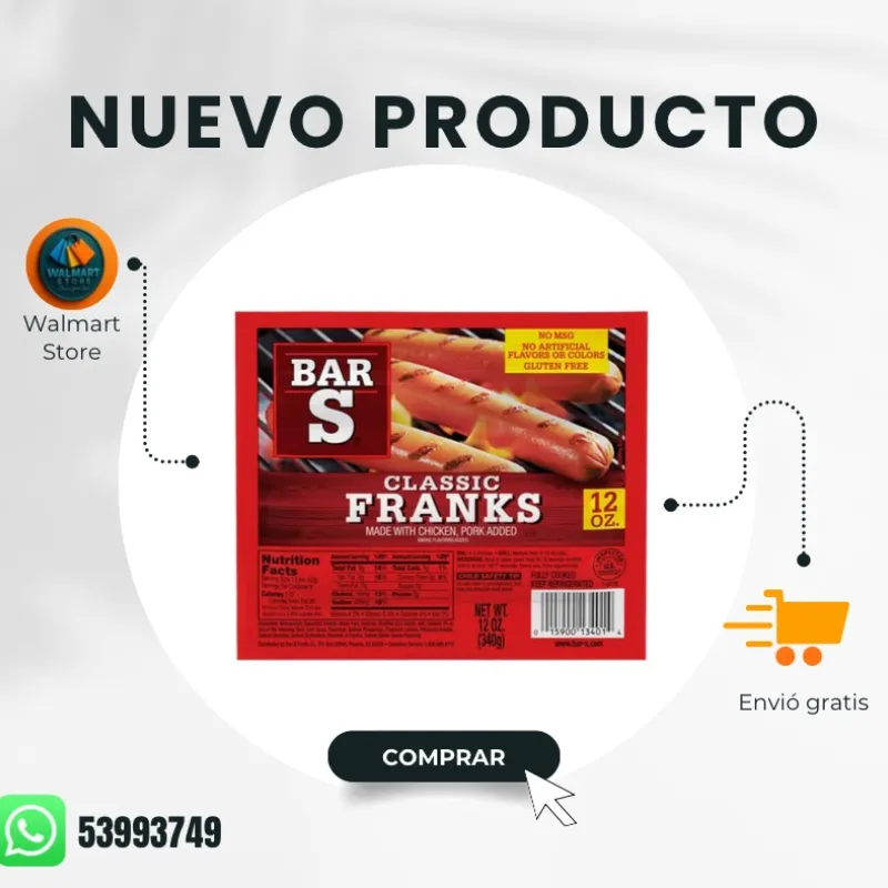 Salchichas de pollo y cerdo 