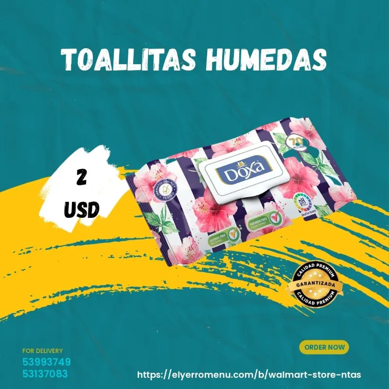 Toallitas húmedas 