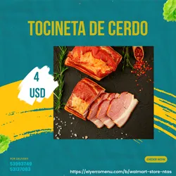 Tocineta de cerdo 