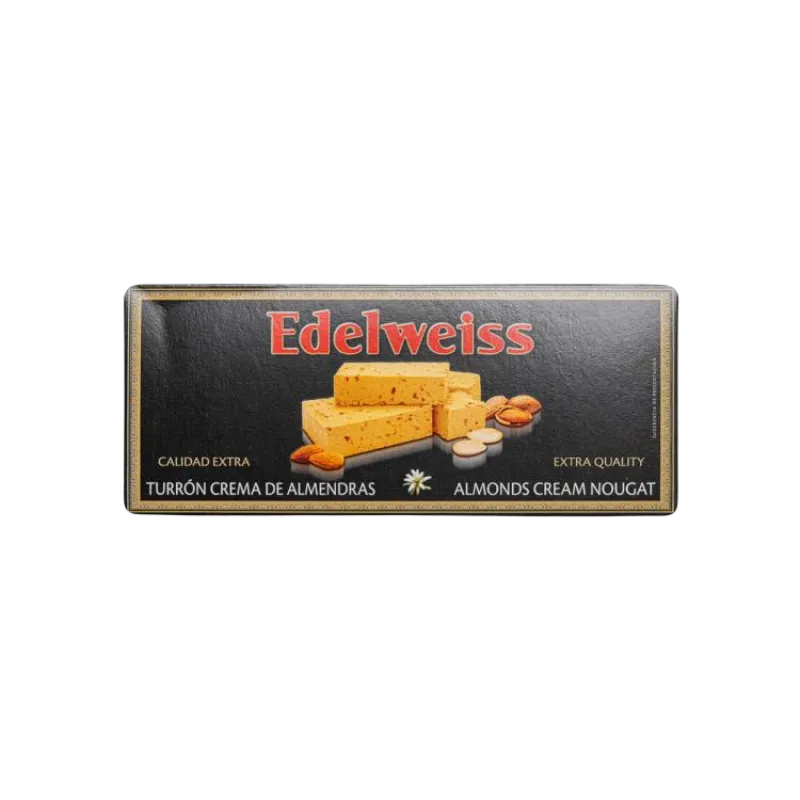 Turrón de crema de almendras 
