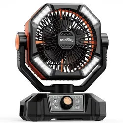 Ventilador recargable ColdSky — 20 000 mAh