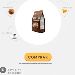 Wafers Premium de chocolate