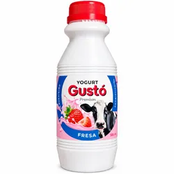 Yogur de fresa Gustó