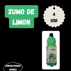 Zumo de limón 