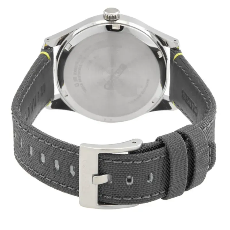 Seiko Quartz Grey Dial Men's Watch
