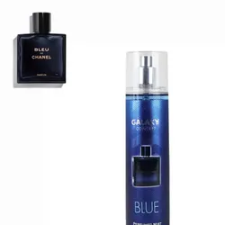 (12/48 PACK) GALAXY BLUE BODY MIST 250ML 12 unisex Body mists