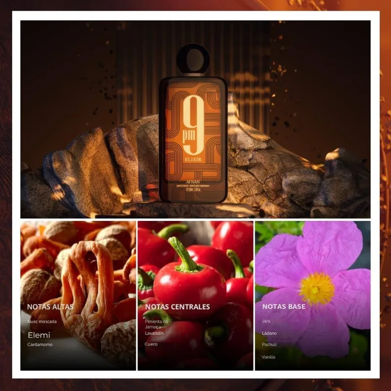 Afnan 9 PM Elixir Unisex Extrait de Parfum