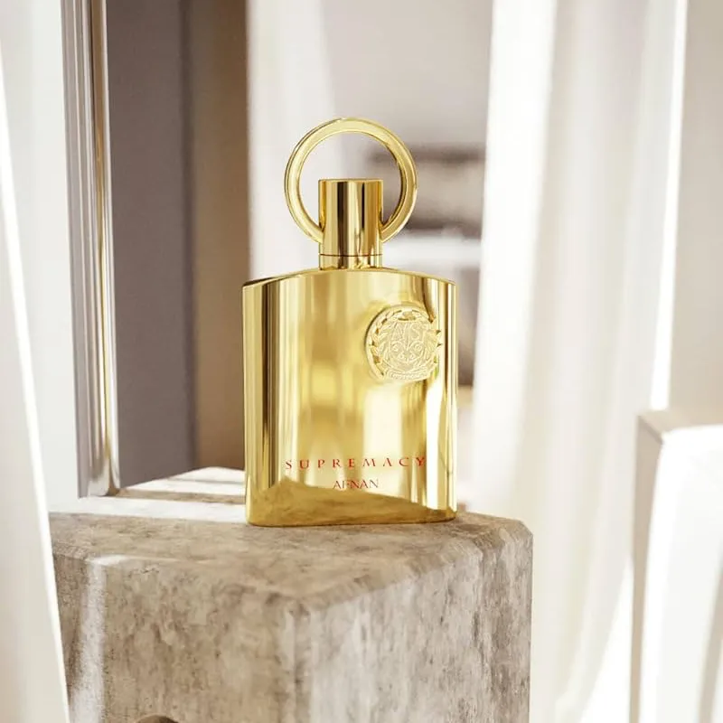 Afnan Supremacy Gold Eau De Parfum para Mujer, 3.4 onzas líquidas