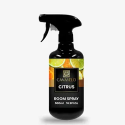 Ambientador cítrico en spray - 500 ml (16.8 oz) de Cavayelo Ambientador cítrico en spray de Cavayelo. Este spray de 500 ml (16.8 oz) es perfecto para refrescar cualquier habitación...