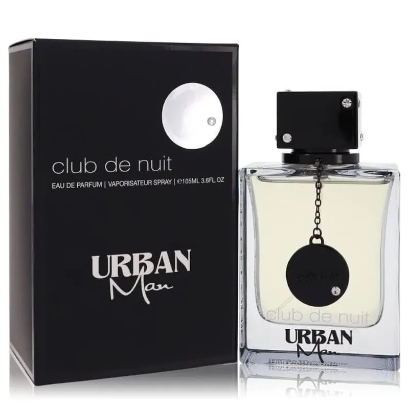 Armaf Club De Nuit Urban para hombre Eau de Parfum en aerosol, 3.6 onzas