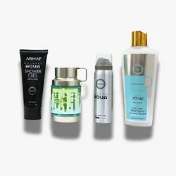 ARMAF SET ODYSSEY AQUA 4PC M EDP 3.4OZ