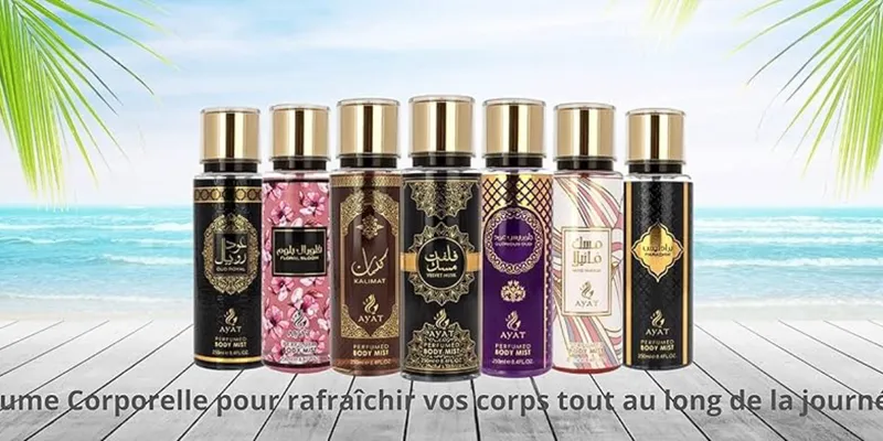 BUSINESS SQUARE BS AYAT PERFUMES Niebla perfumada MUSK TAHARA 250 ml Mist para el cuerpo Arabian Fragancia para hombre y mujer Fabricado en Dubai (Musk Tahara), 1 item