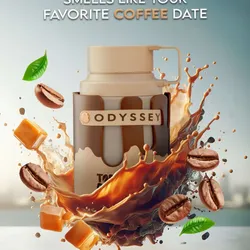 (DAMAGED BOX) ODYSSEY TOFFEE COFFEE CAFE EDITION UNISEX EDP - 100ML (3.4oz) By ARMAF ( NEW LAUNCH) Experience the indulgent blend of rich coffee, sweet toffee, and delicate floral notes with Odyssey...