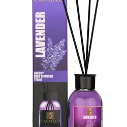 DIFUSOR DE LUJO LAVANDA 110ML Elaborado por expertos con aceite esencial de lavanda 100% puro, nuestro difusor de lujo libera una fragancia refrescante y...