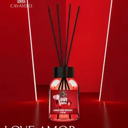 DIFUSOR DE LUJO LOVE AMOR 110ML Disfruta de una experiencia de lujo inigualable con nuestro DIFUSOR DE LUJO LOVE AMOR 110ML. Llena tu...