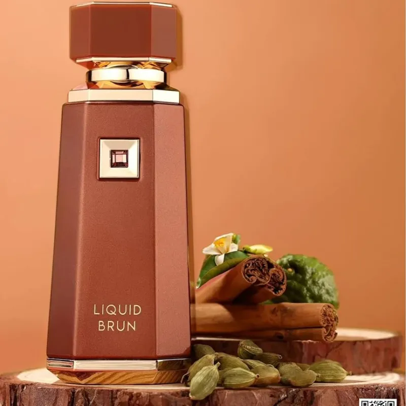 French Avenue Liquid Brun 100 ml – Eau de Parfum para hombre y mujer con notas cálidas y especiadas. - Pack Laborawi (1 x 100ml)