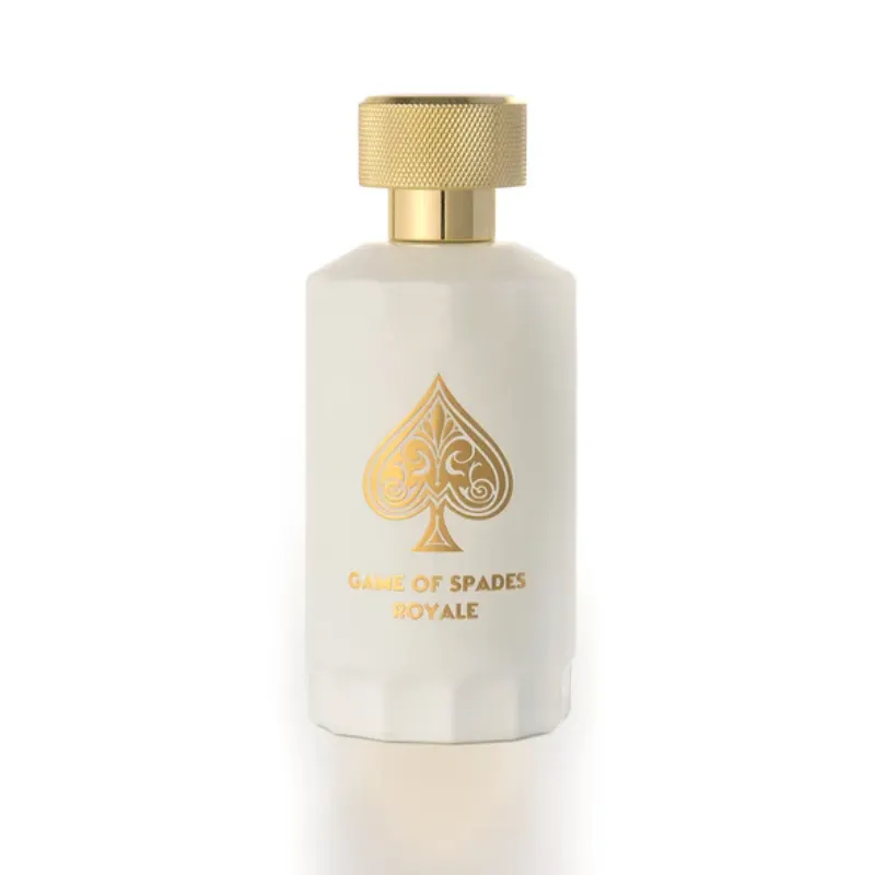 GAME OF SPADES ROYALE EDP UNISEX - 100ML (3.40z) By JO MILANO Royale captivates with its initial hazelnut and cacao notes, embracing a heart of jasmine sambac...