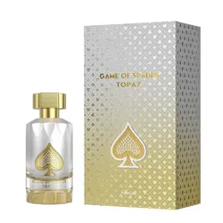 GAME OF SPADES TOPAZ EDP UNISEX - 90ML (3.0z) By JO MILANO Game of Spades Topaz by Jo Milano Paris 3.0 oz./90 ml Experience the radiant charm...