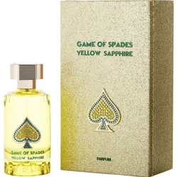 GAME OF SPADES YELLOW SAPPHIRE EDP UNISEX - 100ML (3.40z) By JO MILANO This fragrance is a symphony of sophistication, starting with rose and unfolding into a heart...