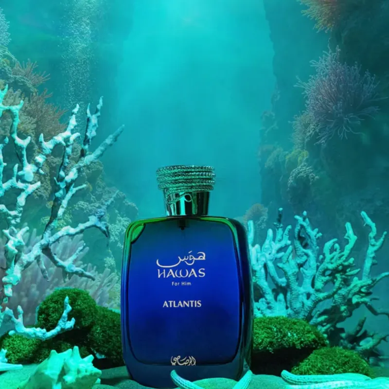 HAWAS ATLANTIS MEN EDP - 100ML (3.40z) By RASASI