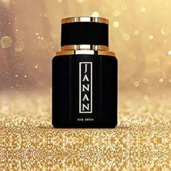 IMOSTY Junaid Jamshed Janan Gold EDP - Eau De Parfum 100ML (3.4oz) | Perfumería árabe | Fragancia con cítricos notas superiores de bergamota sobre notas base de almizcle y ámbar | Esencial diario