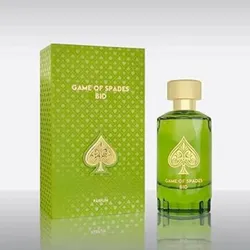 Jo Milano Game of Spades Bid Parfum Spray | 3.4 oz (3.4 fl oz) | Aroma cálido picante, bueno, cuero, sándalo, fragancia de larga duración para hombres y mujeres (unisex)