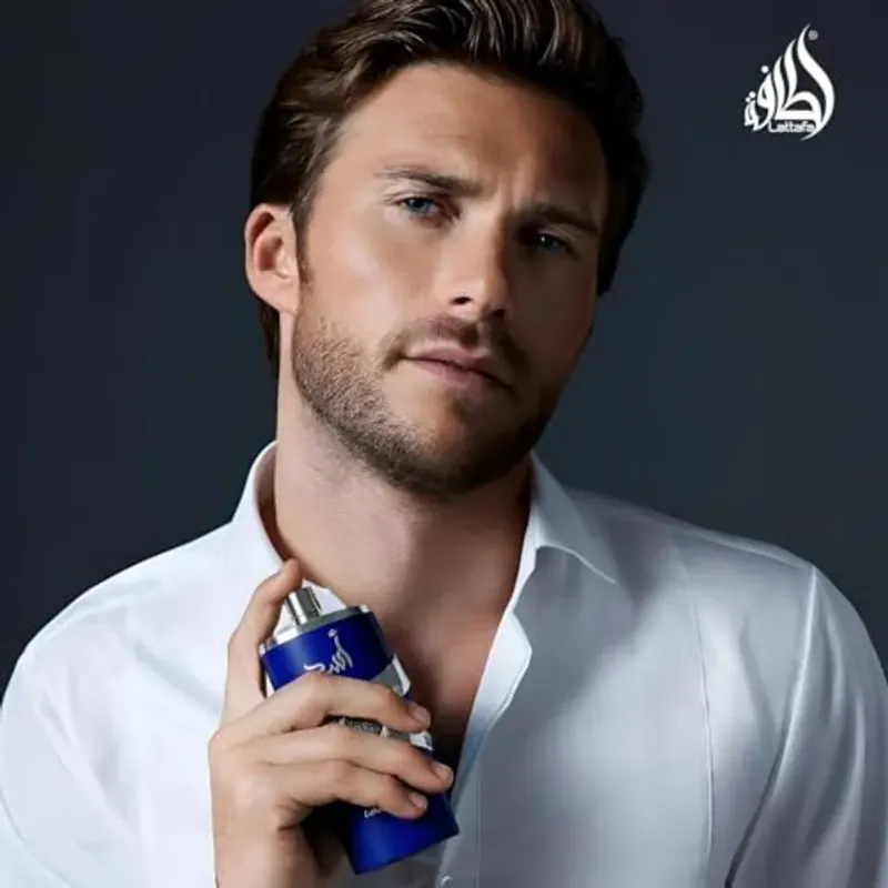 Lattafa Asad Zanzibar - Fresh, Spicy, Vanilla, Coconut - Eau de Parfum Long-Lasting Fragrance for Men, 3.40 Ounce / 100 ml