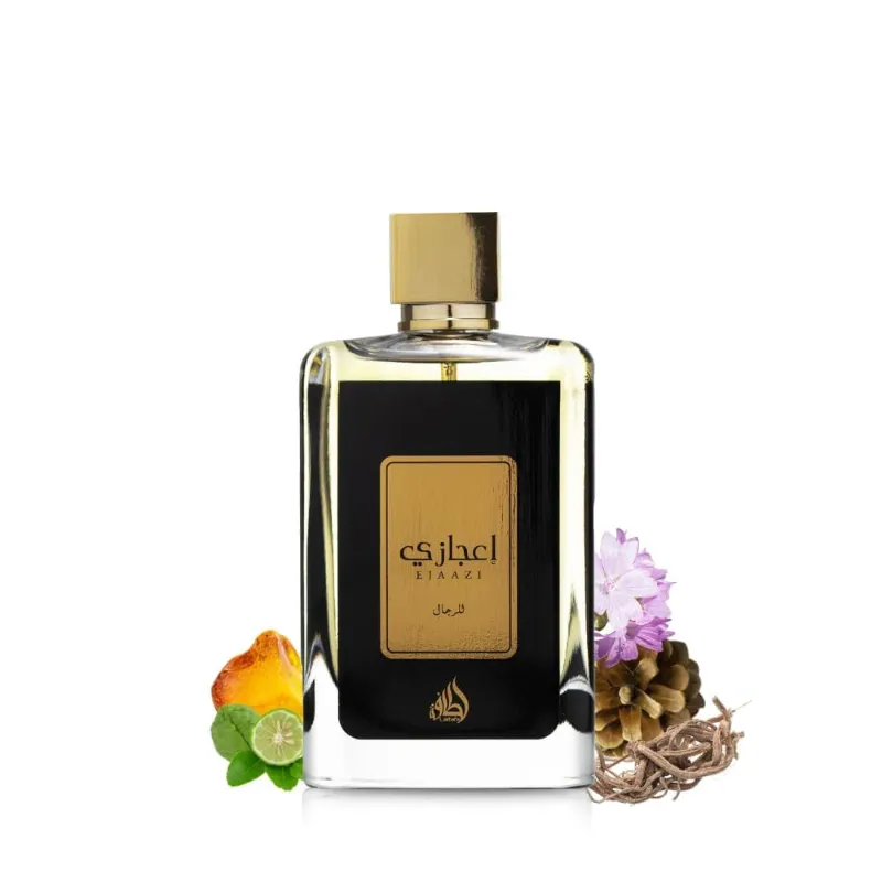 Lattafa Ejaazi - Eau de Parfum en espray para hombre, 3.4 onzas Opción